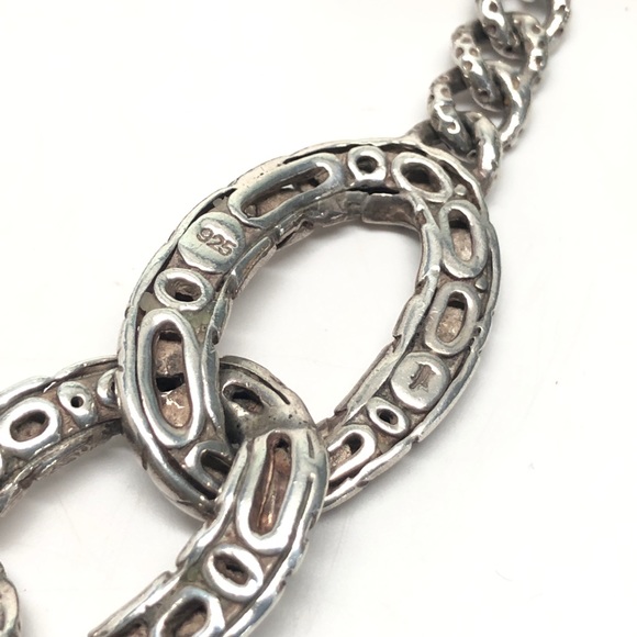 John Hardy Kali Large Oval Link Bracelet .925 - Picture 6 of 8